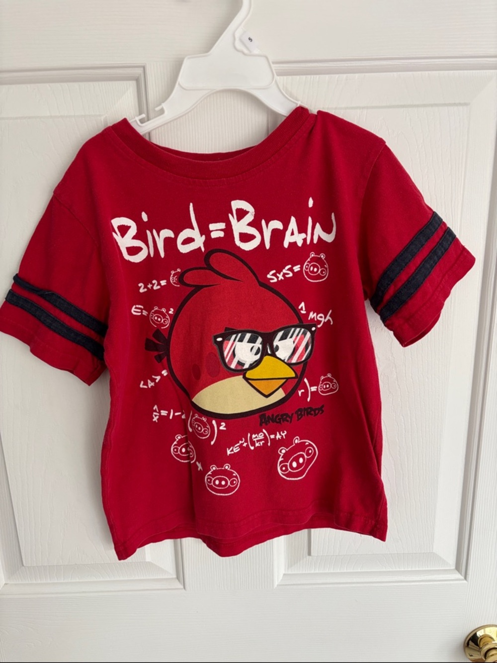Angry Birds Red 'Bird-Brain' Short Sleeve Tee for Kids
